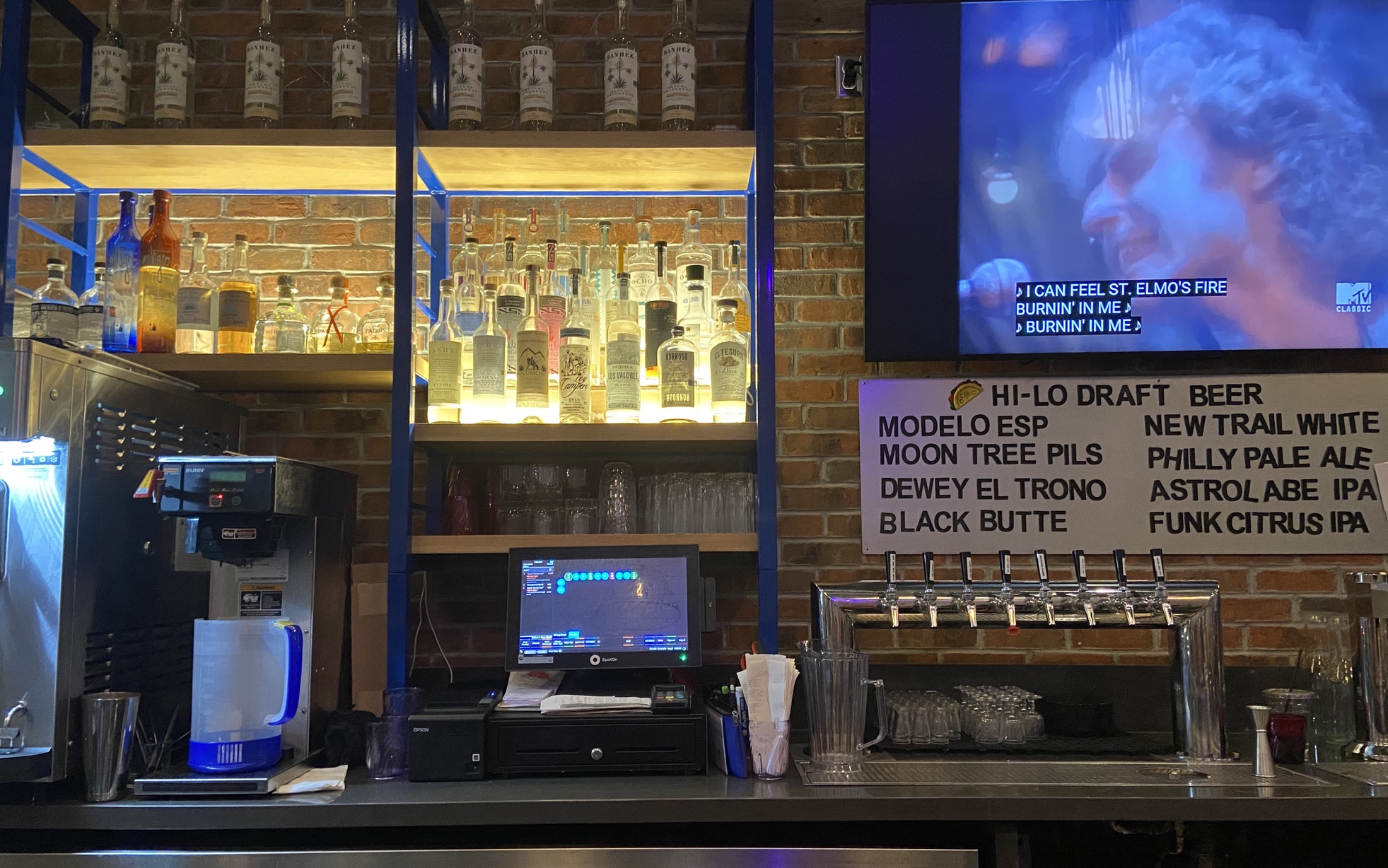 One of my favorite views, because it means I’m at Hi Lo Taco in Philadelphia.